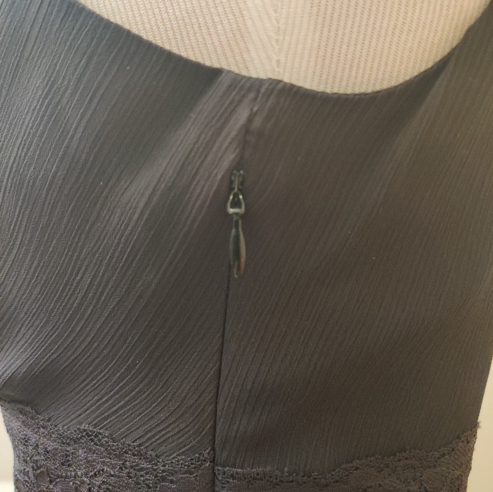 Beautiful Lacy Chiffon dress by ESPRIT EUC Size S - Picture 6 of 7